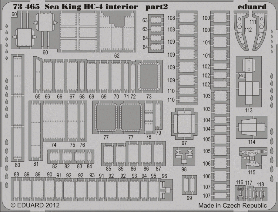 Eduard 73465 Sea King HC-4 S. A. 1/72 ITALERI – zdjęcie 3