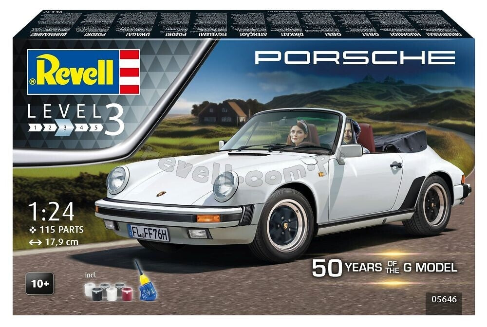 Revell 05646 Porsche 911 G-model 50 years - model set 1/24 – Bild 4