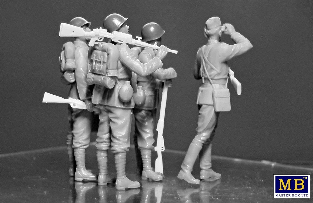Master Box 35144 Italian Military men WWII 1/35 – imagen 4