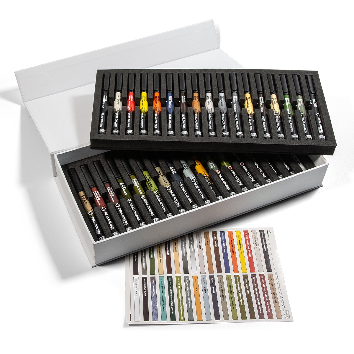 AK Interactive RCM150 BOÎTE SPÉCIALE MARQUEURS RC – 34 unités – image 5