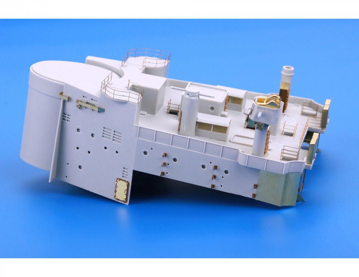 Eduard 53197 HMS Hood pt. 7 main top TRUMPETER 1/200 – immagine 3