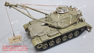 Eureka XXL ER-3572 Zestaw waloryzacyjny do M728 Combat Engineer Vehicle dopasowany do AFV Club 35254 / Upgrade kit for the M728 Combat Engineer Vehicle fit to AFV Club 35254 1/35 – imagen 6