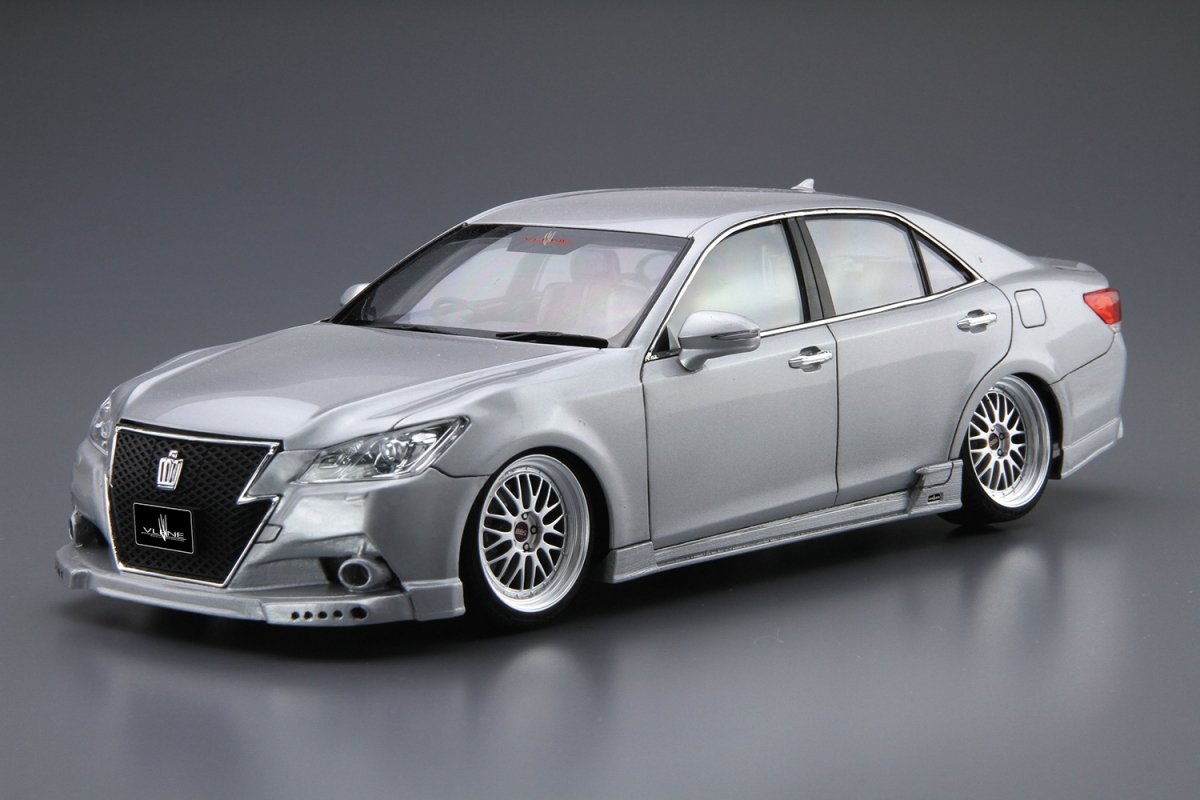 Aoshima 00856 VLENE GRS214 CROWN ATHLETE G &amp;#39;12 (TOYOTA) 1/24 – immagine 3