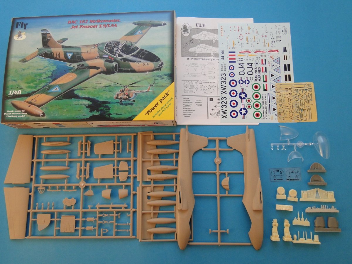 Fly 48016 BAC 167 Strikemaster Jet Provost T.5/T.5A 1/48 – immagine 3