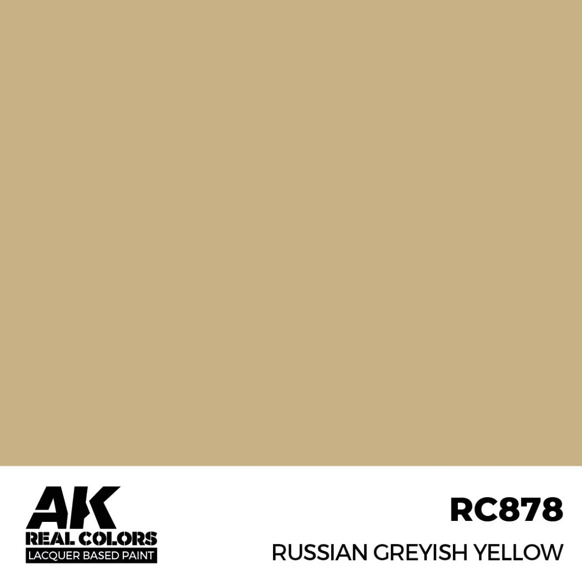 AK Interactive RC878 Russian Grayish Yellow 17 ml