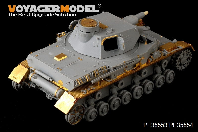 Voyager Model PE35554 WWII German Pz.Kpfw.IV Ausf.A Fenders For DROGON 6747 1/35 – image 3