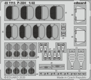 Eduard 491115 P-38H 1/48 TAMIYA – zdjęcie 2