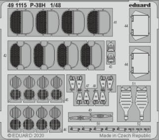 Eduard 491115 P-38H 1/48 TAMIYA – zdjęcie 2
