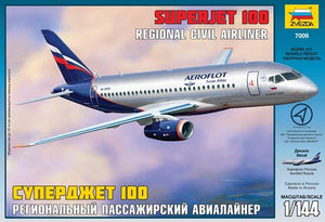 Zvezda 7009 Russian Sukhoi Superjet 100 (1/144)