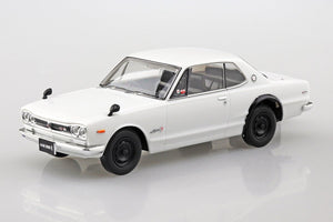 Aoshima 05883 Nissan Skyline 2000 GT-R (White) 1/32 – imagen 2