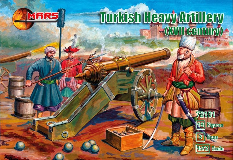 Mars 72101 Turkish Heavy Artillery XVI century 1/72
