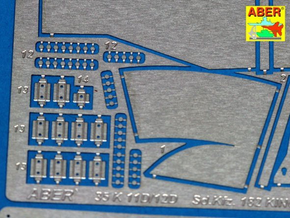 Aber 35K12 Pz.Kpfw. VI, Ausf.B (Sd.Kfz. 182) King Tiger (Henschel Turret) 1/35 – imagen 9