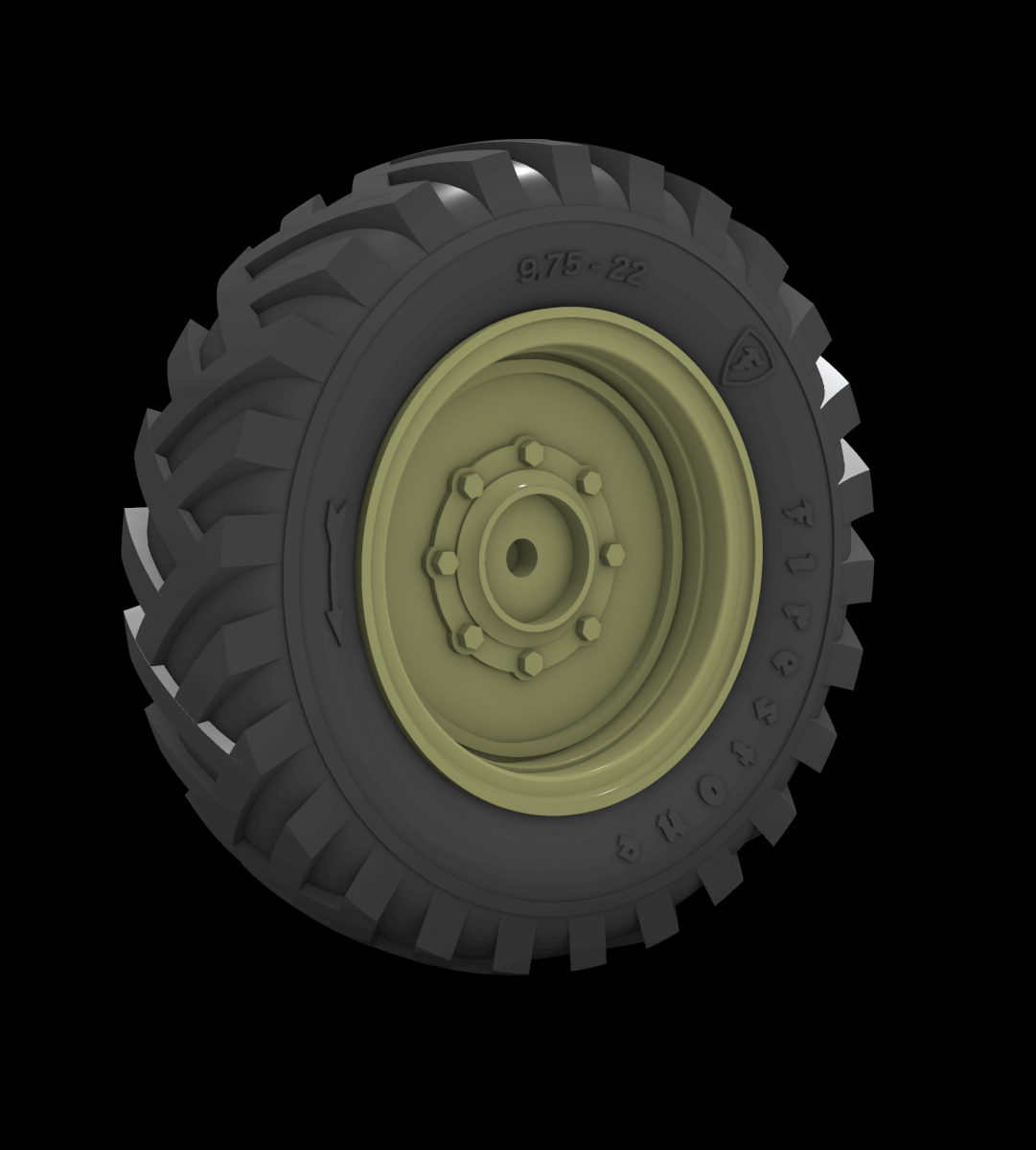 Panzer Art RE35-734 M39 Csaba Road wheels (Firestone) 1/35 – immagine 2