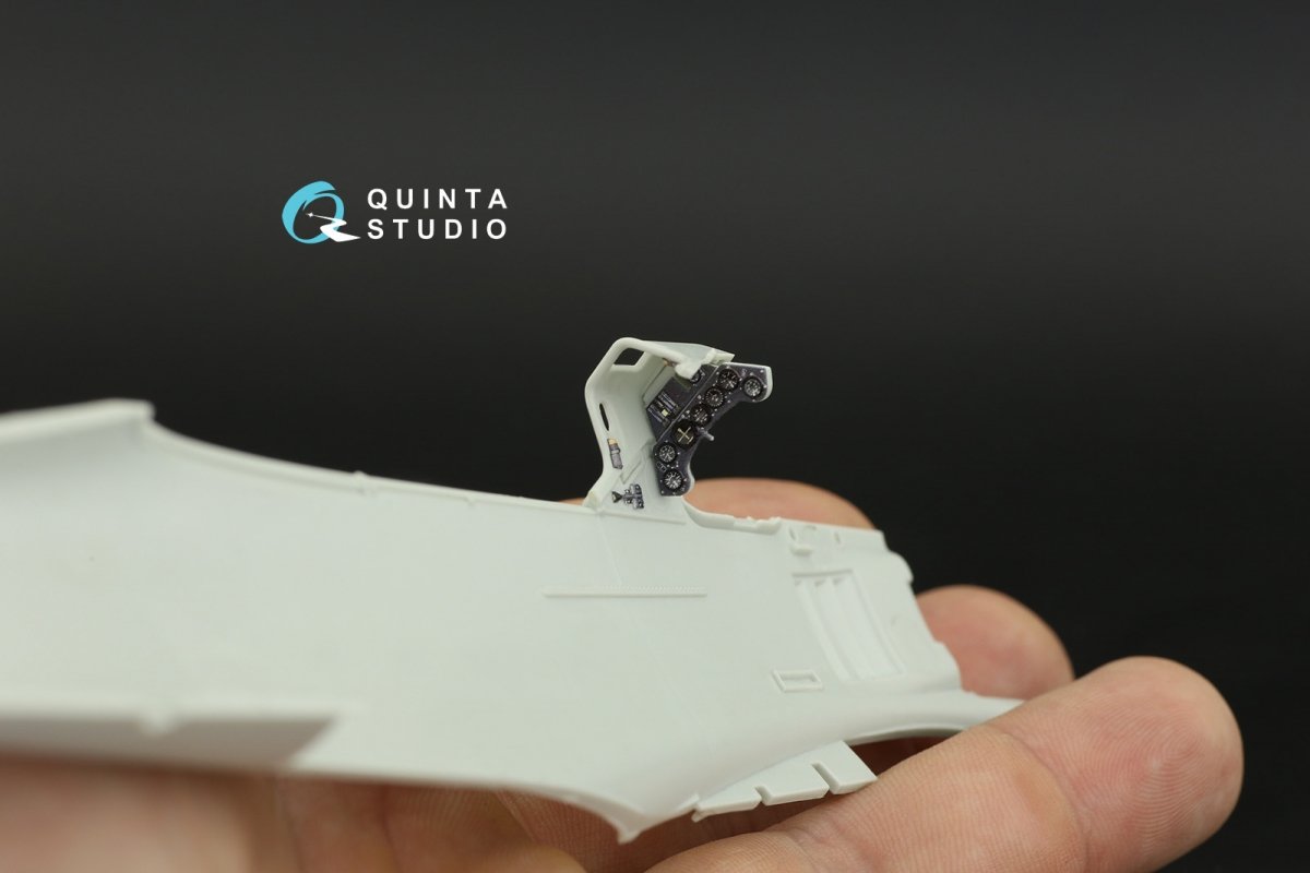 Quinta Studio QD32120 Fw 190 A-8/A-9 3D-Printed &amp;amp; coloured Interior on decal paper ( Revell ) 1/32 – imagen 3