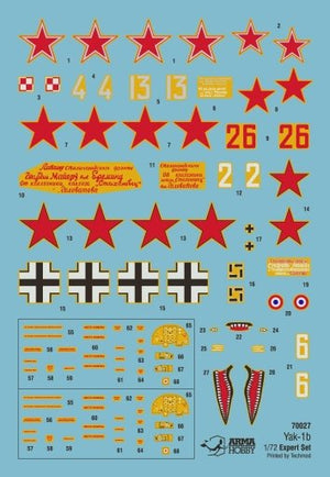 Arma Hobby 70027 Jakowlew Jak-1b Expert Set 1/72 – imagen 16
