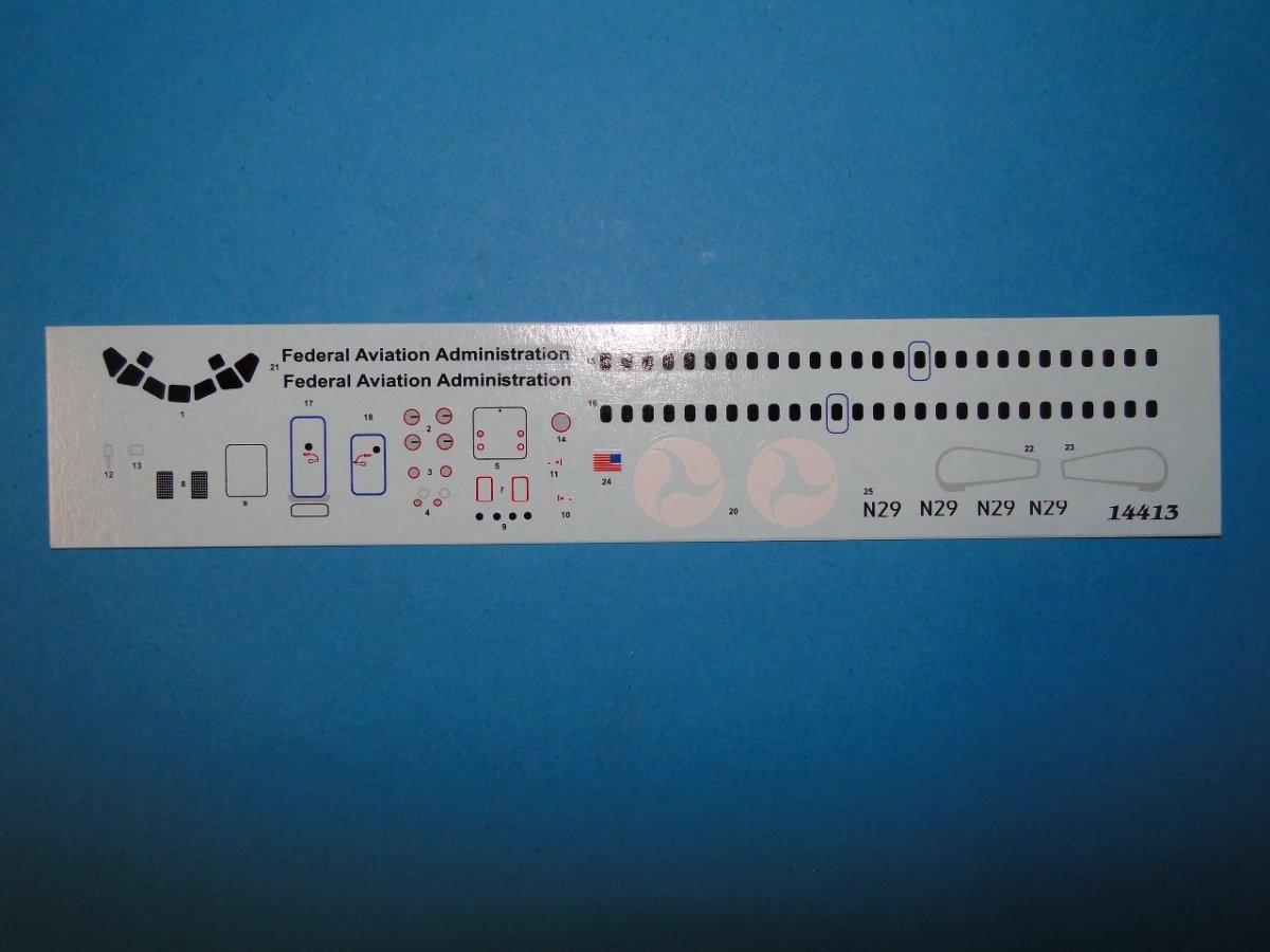 Fly 14413 DC 9-15 Federal Aviation Administration 1/144 – zdjęcie 6
