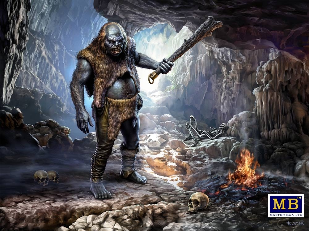 Master Box 24014 Monde de Fantasy Bergtroll Géant 1/24