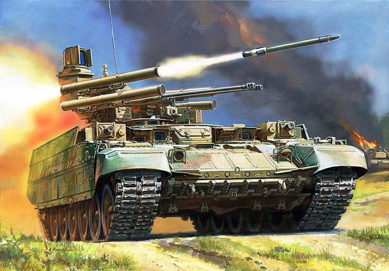 Zvezda 3636 Véhicule de combat d&amp;#39;appui-feu russe TERMINATOR (1/35) – image 2