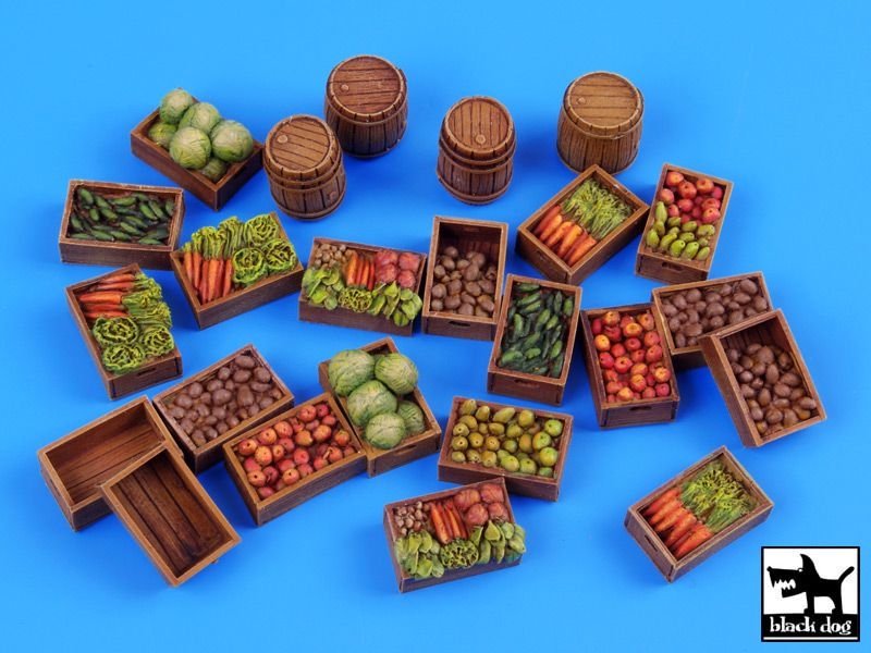 Black Dog T35041 Food supplies 1/35 – imagen 2