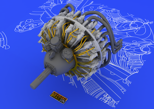 Eduard 648056 R-2800-10 engine 1/48 (Eduard) – zdjęcie 5