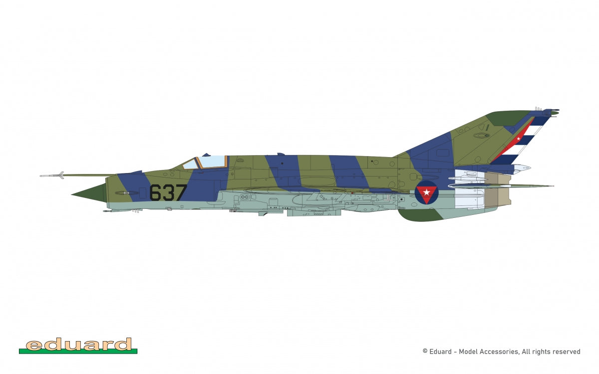 Eduard 2151 MiG-21bis DUAL COMBO 1/72 – Bild 10