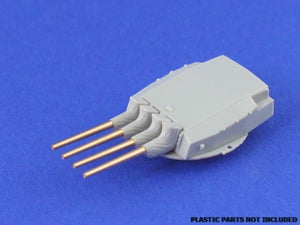 Aber 1/700L-02 Set of 8 pcs 380 mm short barrels for turrets with antiblast covers ships Richelieu, Jean Bart 1/700 – image 2