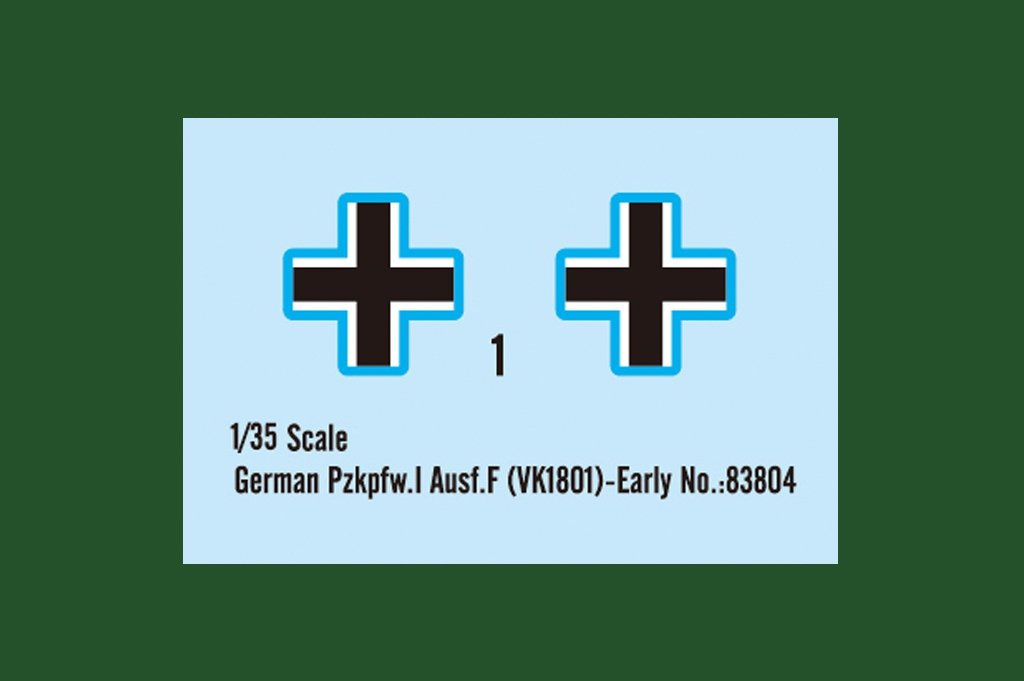 Hobby Boss 83804 Pz.Kpfw.I Ausf.F allemand (VK18.01) - Première version (1/35) – image 4