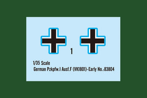 Hobby Boss 83804 Pz.Kpfw.I Ausf.F allemand (VK18.01) - Première version (1/35) – image 4