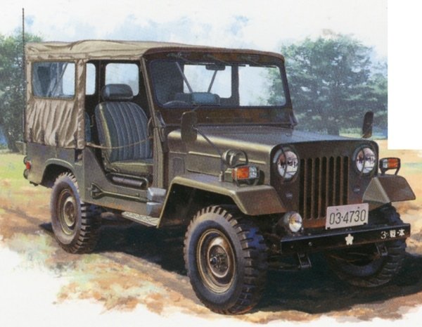 Fine Molds FM34 JGSDF Type 73 Light Truck (Canvas Top) 1/35 – immagine 3