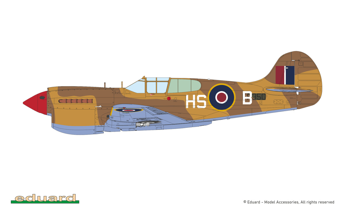 Eduard 82243 P-40K short tail 1/48 – zdjęcie 8