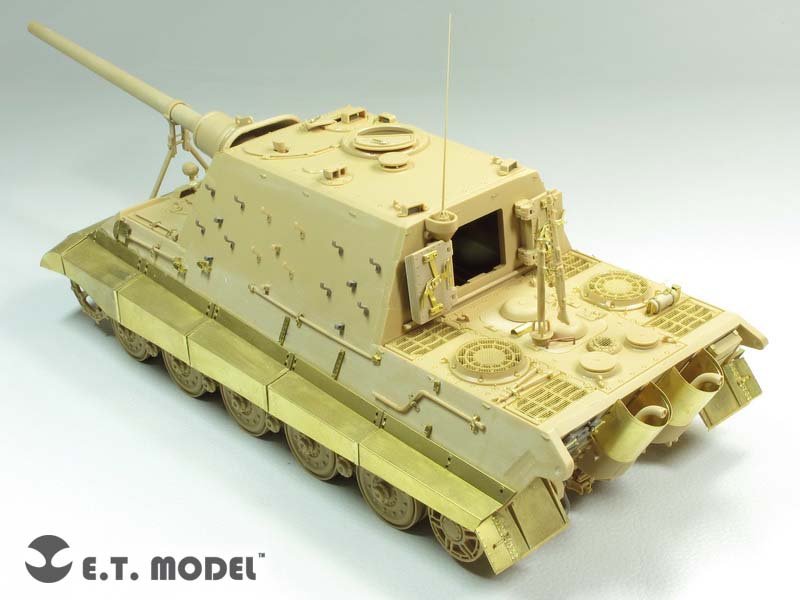 E.T. Model E35-196 WWII German Panzerjager &amp;quot;Jagdtiger&amp;quot; Basic (For Tamiya Kit) 1/35 – immagine 4