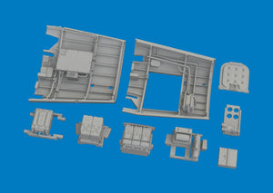 Eduard 6481066 P-40E radio compartment PRINT Eduard 1/48 – imagen 3