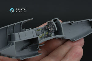 Quinta Studio QD48481 P-51B/C (Early) 3D-Printed coloured Interior on decal paper (Tamiya) 1/48 – imagen 8