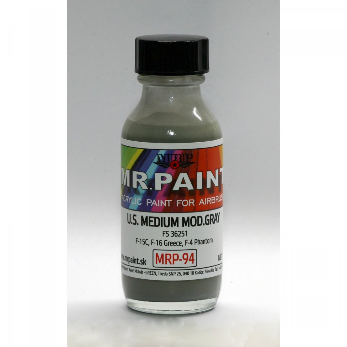 MR. Paint MRP-094 US MEDIUM MOD. GRAY FS36251 30ml – image 2