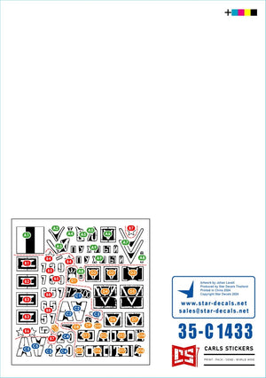 Star Decals 35-C1433 War in Ukraine # 27 Russian T-80BVM in Ukraine. 1/35 – imagen 2