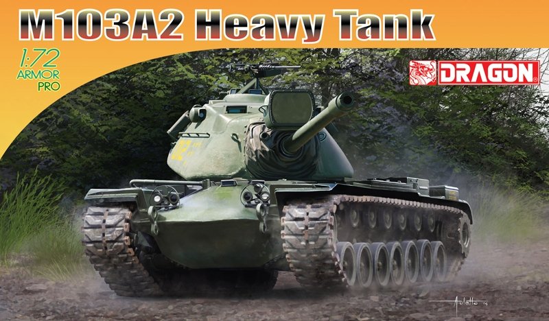 Dragon 7523 M103A2 Char lourd 1/72