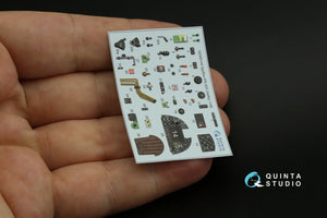 Quinta Studio QD48144 Spitfire PR.XIX 3D-Printed &amp;amp; coloured Interior on decal paper (Airfix) 1/48 – Bild 6
