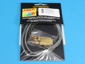 Aber 16030 Tow cables and track cable with brackets used on Tiger I, King Tiger and Panther 1/16 – Bild 5
