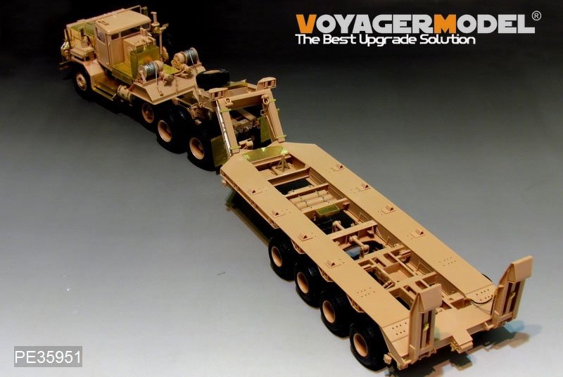 Voyager Model PE35951 Modern US Army M911 C-HET &amp;amp;M747 Heavy Equipment Semi-Trailer For MENG SS-013 1/35 – immagine 9