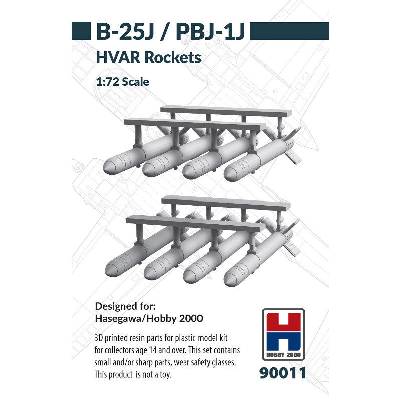 Hobby 2000 90011 B-25J / PBJ-1 HVAR Rockets 1/72
