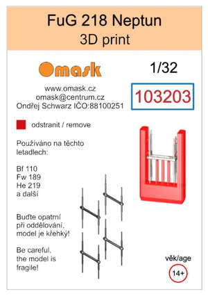 Omask 103203 FuG 218 Neptun (impression 3D) 1/32 – image 2