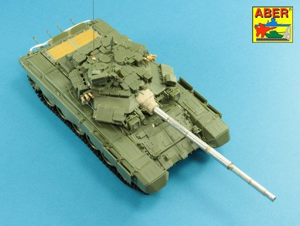 Aber 35L-145 125mm 2A46M-5 Barrel for Russian Tank T-90 T-90A 1/35 – imagen 14