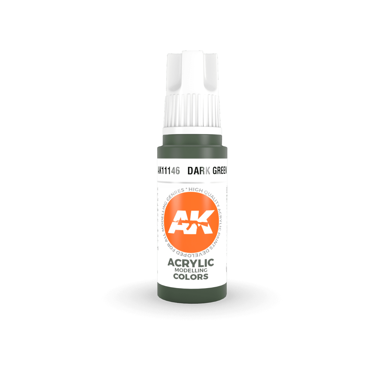 AK Interactive AK11146 DARK GREEN – STANDARD 17ml – image 2