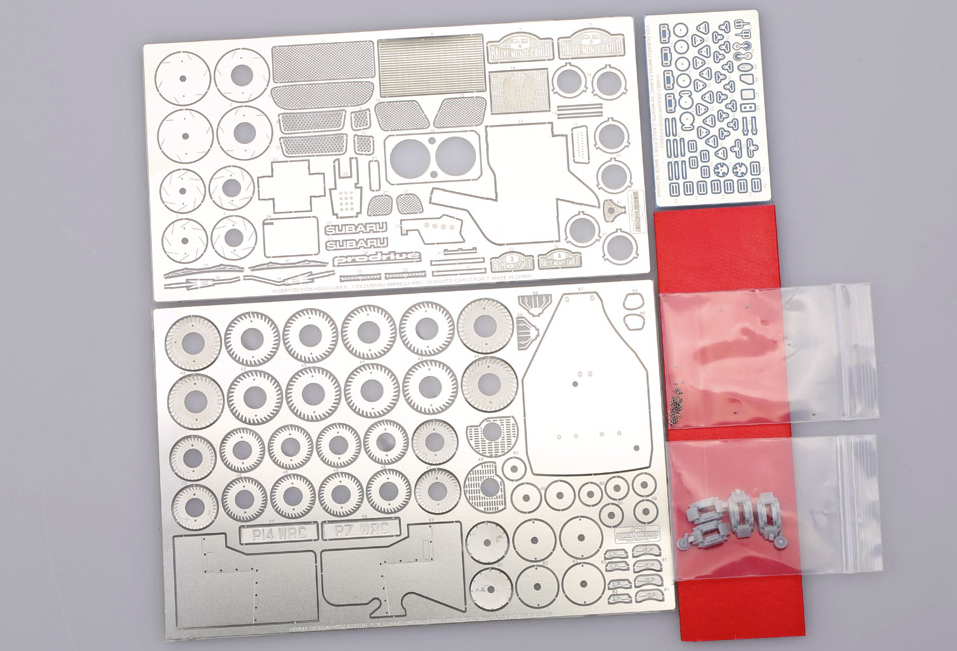 Hobby Design HD02-0249 Photoetch Detail-Up Set for Subaru Impreza WRC 98 Tamiya 1/24 – Bild 3