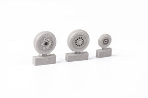 Eduard 648708 F-16 wheels late TAMIYA 1/48 – Bild 4