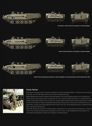 Meng Modèle SS-003 Achzarit Israël Transport de troupes blindé lourd (1/35) – image 9