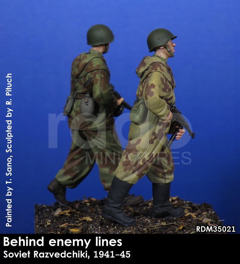 RADO Miniatures RDM35021 Soviet Razvedchiki, (1941-45) 1/35 – imagen 3