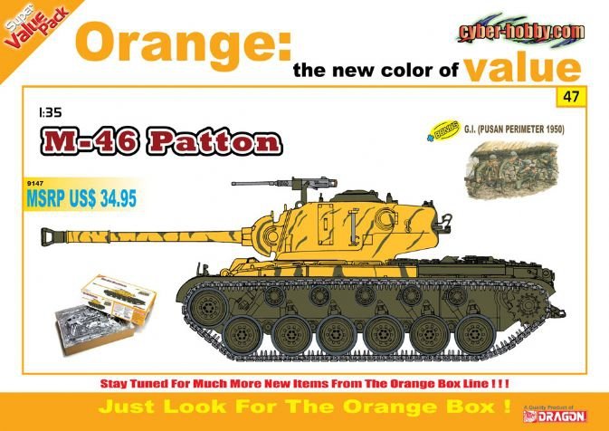 Cyber Hobby 9147 M-46 Patton 1/35