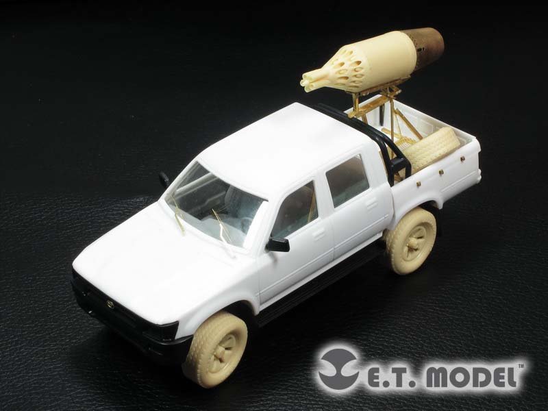 E.T. Model E35-154 Modern Pick-up with Rocket Launcher (For Meng VS-001) 1/35 – zdjęcie 2