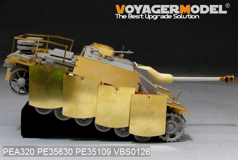 Maquette Voyager PEA320 StuG.III Ausf.G allemand de la Seconde Guerre mondiale, version finale, jupes de blindage latérales pivotantes (pour DRAGON), échelle 1/35 – image 10